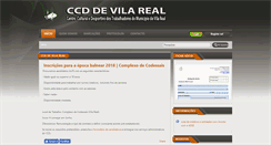 Desktop Screenshot of ccd.cm-vilareal.pt